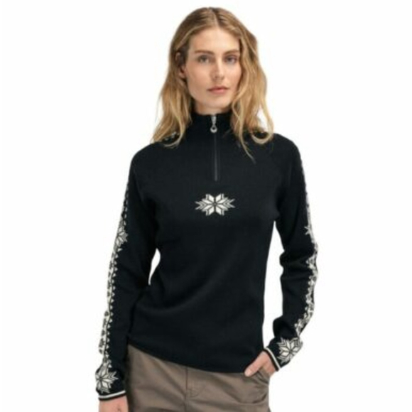 Dale of Norway Sweaters - Dale of Norway Women’s Geilo Sweater Black Size Medium